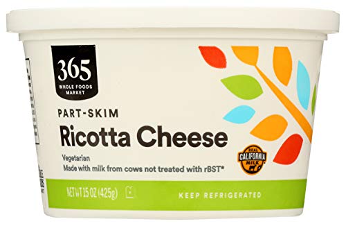 365 Everyday Value, Part-Skim Ricotta Cheese, 15 oz