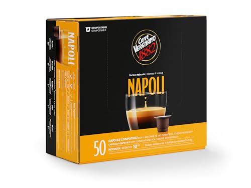 🔥 STARKER PREIS (-36%) Caffè Vergnano 1882 - Kompatible Kapseln Nespresso, Napoli