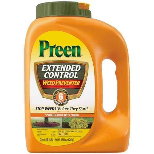 Preen Extended Control Weed Preventer 4.93 lb Covers 805 sq ft