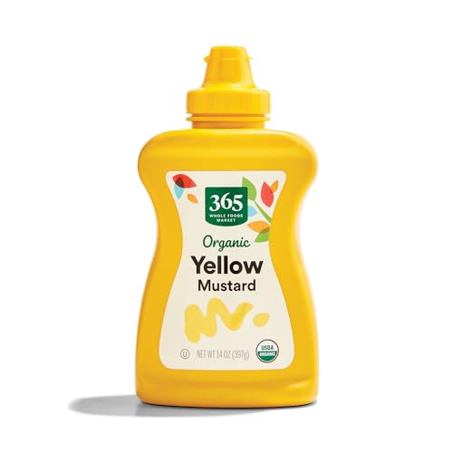 365 by Whole Foods Market, Organic Yellow Mustard, 14 Ounce