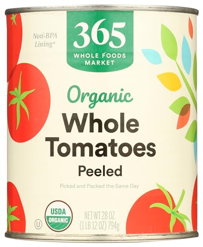 365 by Whole Foods Market, Organic Whole Peeled Tomatoes, 28 oz