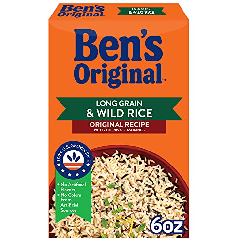 Flavored Long Grain Rice And Wild Rice Boxed Rice 6 Oz Box Pack Of 12