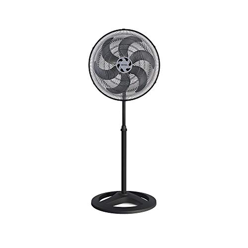 Ventisol Ventilador de Coluna Turbo 6 Pás 50cm cor Preto
