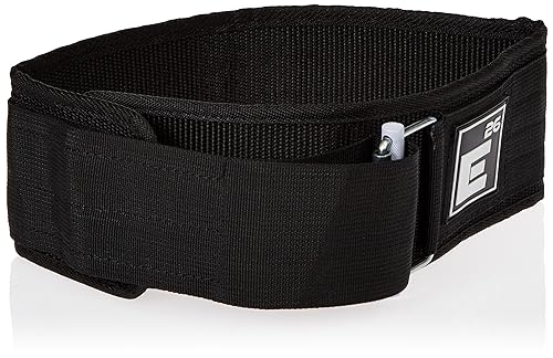 Self-Locking Weight Lifting Belt - Premium Weightlifting Belt for Serious Functional Fitness, Power Lifting, and Olympic Lifting Athletes (Large, Black)