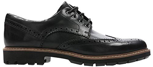 🔥 SELTEN SO GÜNSTIG (-54%) Clarks Batcombe Hall Mens Black Leather, 5.5