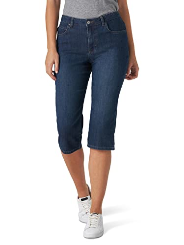 Lee Women's Relaxed Fit Capri Jean Mysterious 14