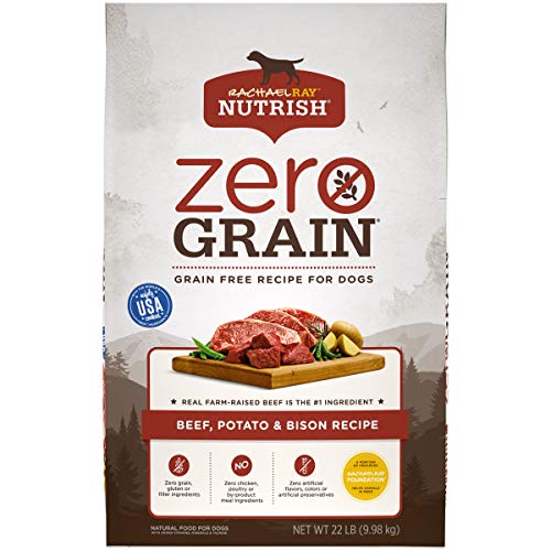 Rachael Ray Nutrish Zero Grain Beef Potato & Bison 22lb