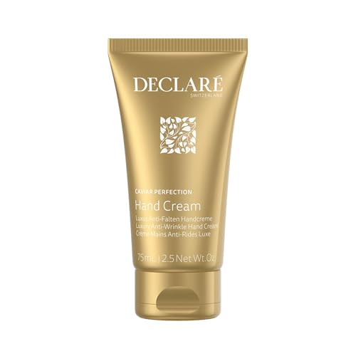 (-22%) Declaré Caviarperfection Hand Cream 75 ml – Anti-Falten-Cream für Hände & Nägel – gegen Altersflecke & feine Falten - Mit Kaviar-Extrakt, Spitzwegerich & Vitamin E – Für alle Hauttypen