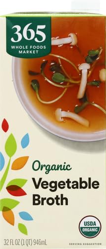 365 by Whole Foods Market, Organic Vegetable Broth, 32 Fl Oz