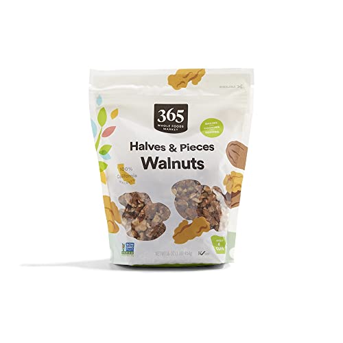 365 by Whole Foods Market, Walnut Halves & Pieces, 16 Ounce