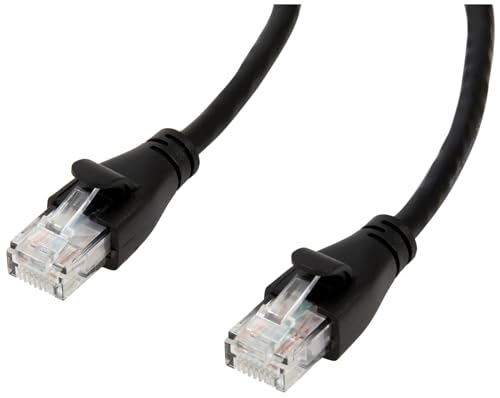 Amazon Basics RJ45 Cat 6 Ether...10-Pack,Black,L6LLA010-CS-R