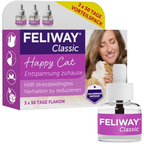 Feliway Classic Pack Ahorro 3 recambios 90 días