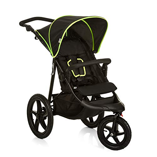 (-30%) hauck Robuster Dreirad Buggy mit XL Luftrreifen, Runner Schwarz/Gelb