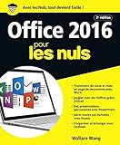 Office 2016 Pour Les Nuls Grand Format 2e Dition