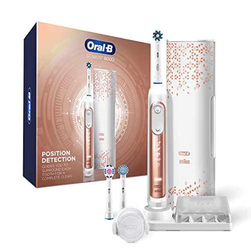 Oral-B Genius 8000 Electric Toothbrush (Rose Gold)