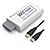 PORTHOLIC Wii to HDMI Converter for Full HD Device, Wii HDMI Adapter with 3,5mm Audio Jack&HDMI Output Compatible with Nintendo Wii,Wii U,HDTV,Monitor-Supports All Wii Display Modes 480P,NTSC 480I