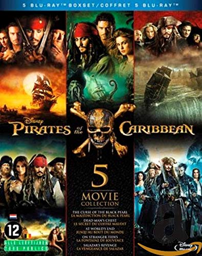 Walt Disney Home Entertainment Pirates Of The Caribbean 1 5 Blu Ray