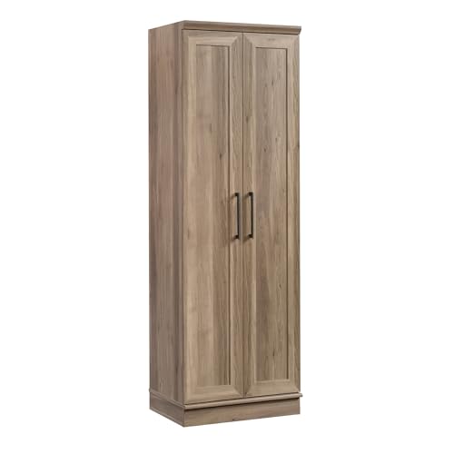 Sauder HomePlus Storage Cabinet Skinny But Spacious A tall, slender pantry that offers plenty of