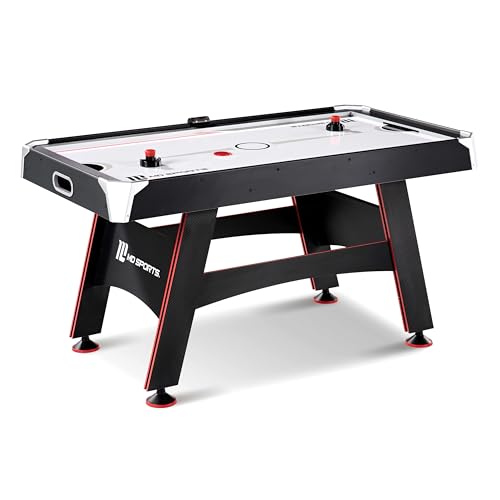 MD Sports Air Hockey Table with Arcade Electronic Scorer, Perfect for Family Game RoomsMD Sports Air Hockey Table with 
