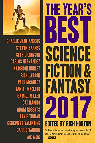 The Year’s Best Science Fiction & Fantasy, 2017 cover