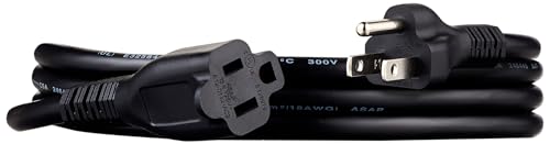 Amazon Basics Extension Cord, 3 Prong Outlet Extender, Indoor Power Cord