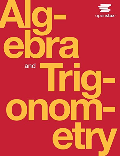 Portada de Algebra and Trigonometry