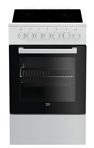 Beko FSM57100GW Herd (Elektro/Freistehend) / 50 cm/Restwärmeanzeige/schwarz
