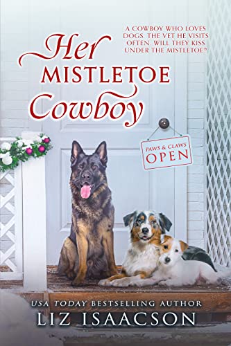 Kissing Santa at Steeple Ridge / Her Mistletoe Cowboy cover