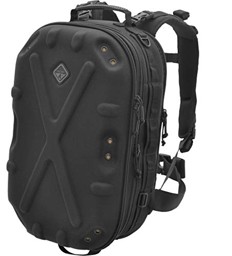 HAZARD 4 Pillbox™ Tactical Backpack – Heavy Duty Military Survival Pack for Men and Women – EDC Rucksack for Laptop, Motorcycle, Outdoor, Bug Out, Gym, Range, Travel, and Camping – 29.5 Liter, Black