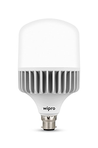 wipro Garnet 30W LED Bulb for Home & Office |Cool Day White (6500K) | B22 Base|220 degree Light coverage |4Kv Surge Protection |400V High Voltage Prot