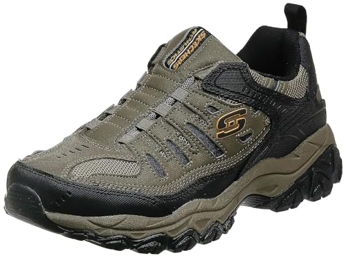 Skechers mens After Burn M. Fit Loafer, Pebble, 10.5 X-Wide US