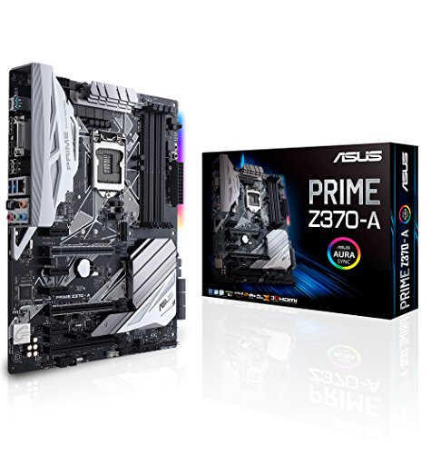 ASUS Prime Z370-A Motherboard A top-end gaming motherboard from the ASUS Prime series for serious