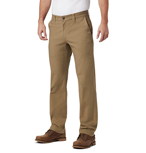 Columbia mens Flex Roc Hiking Pants, Flax, 34W x 30L US