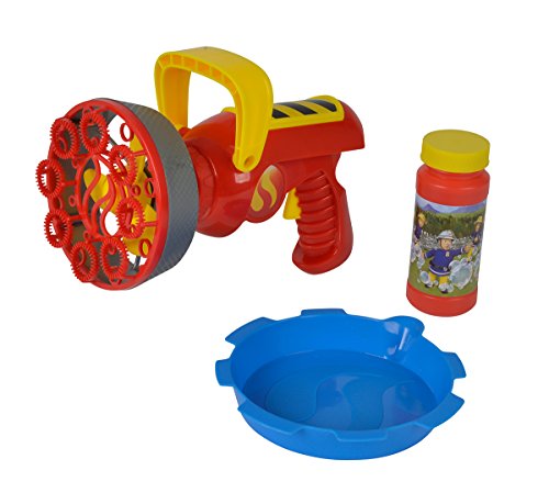 Simba Fireman Sam 109252121 Soap Bubbles Cannon, 120 ml Alye, 21 cm
