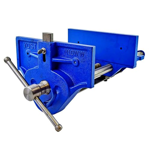 Yost M10WW Rapid Action Woodworking Bench Vise, 10" Jaw Width, Quick Release