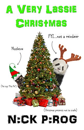 A Very Lassie Christmas book cover