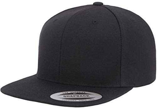 YP Classics Premium Snapback Cap Black