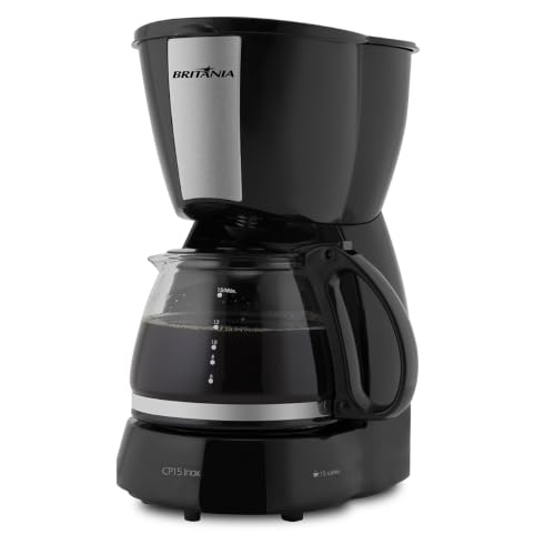 Britânia CP15 Cafeteira 600 ml, 220V 550 W, Preto
