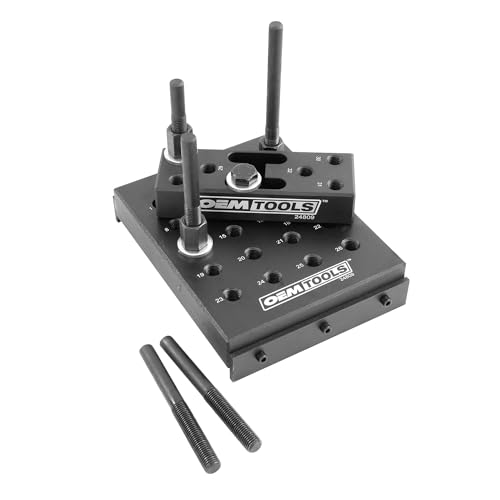 OEMTOOLS 24809 Universal Drill Press Support Plate Set - Bearing Bushing Repair/Removal/Installation