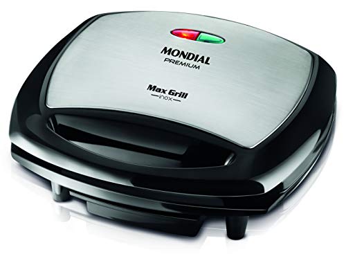 MONDIAL Max Grill, Preto/Inox, 1200W, 110V - G-07