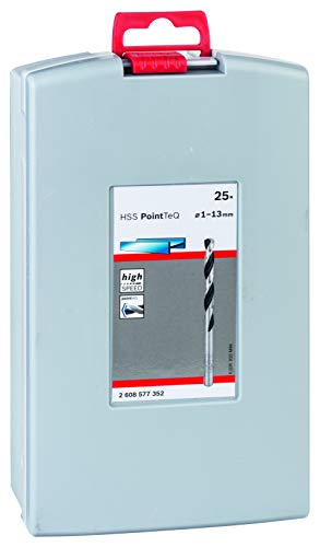 (-34%) Bosch Professional 25tlg. HSS Spiralbohrer PointTeQ Set (für Metall, ProBox, Zubehör Bohrschrauber)
