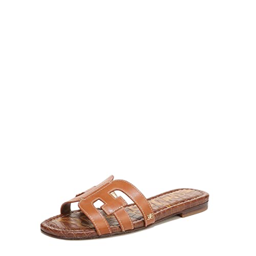 Sam Edelman Women’s Bay Classic Slide Sandal, Saddle,7