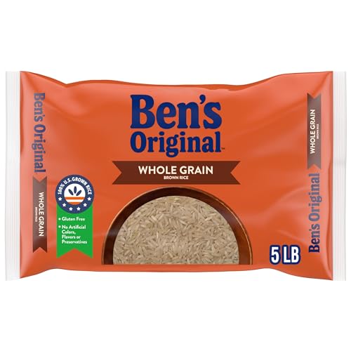 Whole Grain Brown Rice 5 Lb Bag
