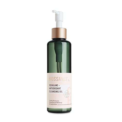 BIOSSANCE Squalane + Antioxidant Cleansing Oil Lightweight Facial Oil