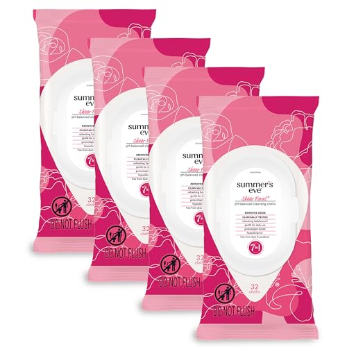 Summer's Eve Five-in-One Cleansing Cloths Trusted Brand Freshly scented feminine wipes by a trusted