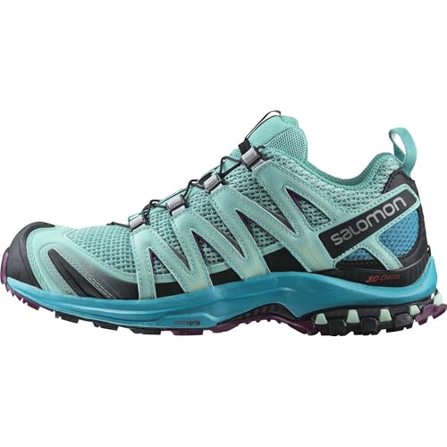 Salomon Women’s XA PRO 3D Trail Running Shoes - Blue Curacao/Bluebird/Dark Purple. - 9