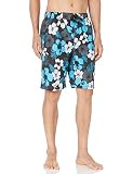 Kanu Surf Men's Mirage Swim Trunks (Regular & Extended Sizes), Hangout Black, XX-Large