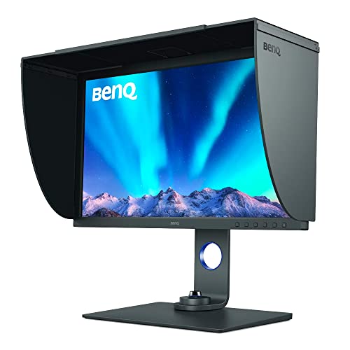 BenQ SW271 27-Inch 4K HDR Professional IPS Monitor Large Screen Large PhotoVue series monitor