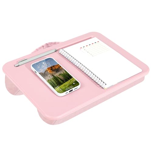 LAPGEAR Compact Lap Desk - Fits up to 15 Inch Laptops - Rose Quartz - Style No. 43104
