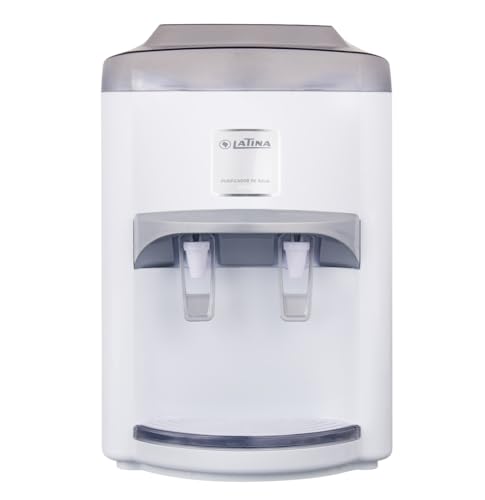 PURIFICADOR DE ÁGUA GELADA LATINA COMPRESSOR PA355 BRANCO 110V | Refrigerado por Compressor, Bandeja Removível